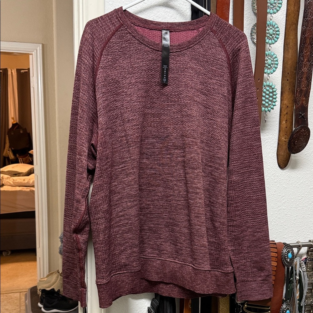 Lululemon mens engineered warmth long sleeve Crewneck size XXL